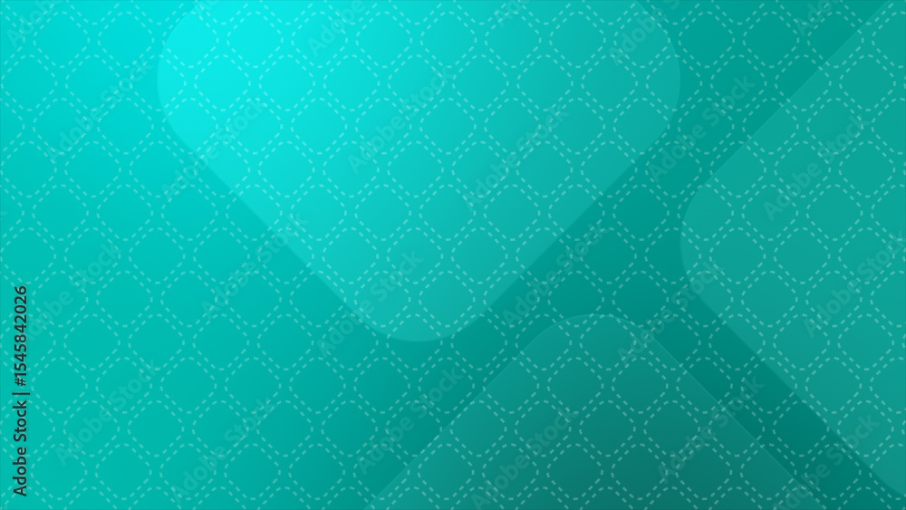 Aufkleber simple and elegant cyan color square shapes pattern background