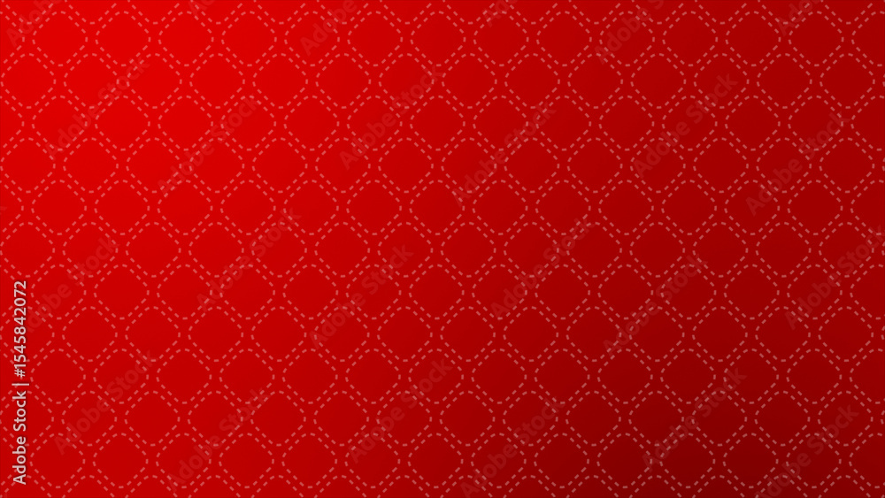 Aufkleber simple and elegant red color square shapes pattern background, dotted square shapes loop able backgr
