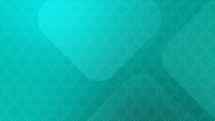 Simple and elegant Cyan color square shapes pattern background