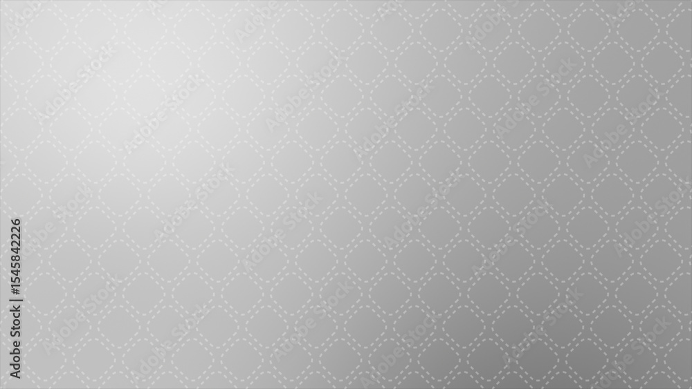 Aufkleber simple and elegant white and black color square shapes pattern background, dotted square shapes loop