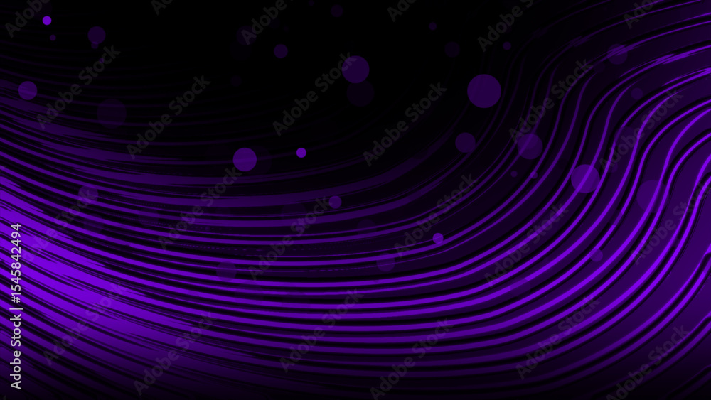 Poster purple color shiny parallel lines background