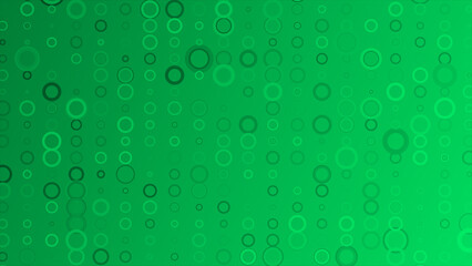 abstract random popping circles Turquoise geometrical futuristic background  