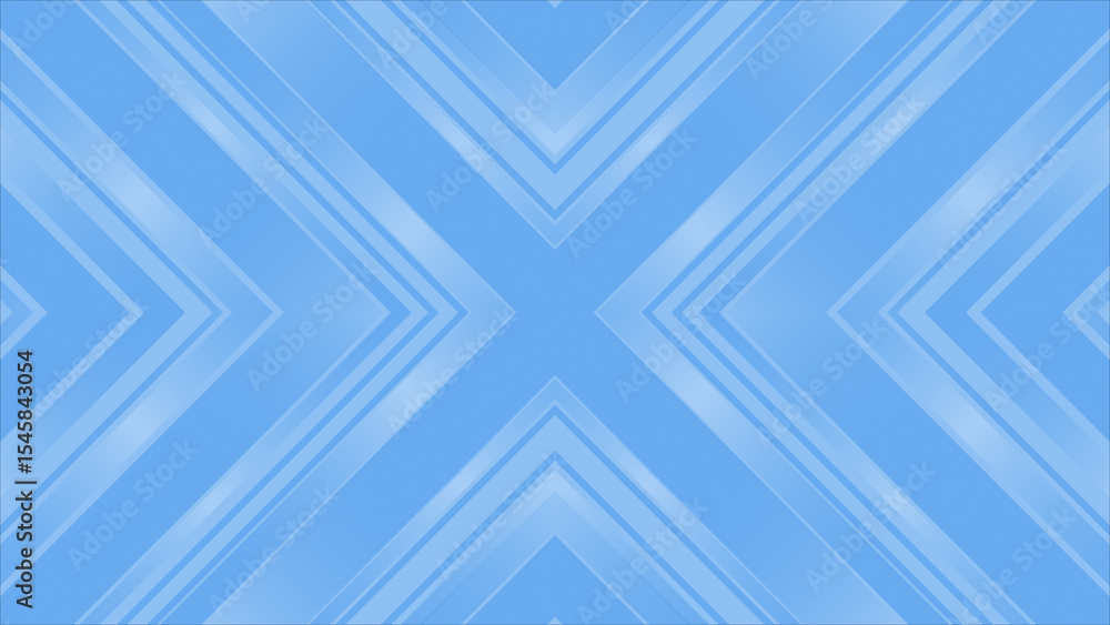 Aufkleber royal blue color shiny diagonal stripes minimal geometrical loop able background