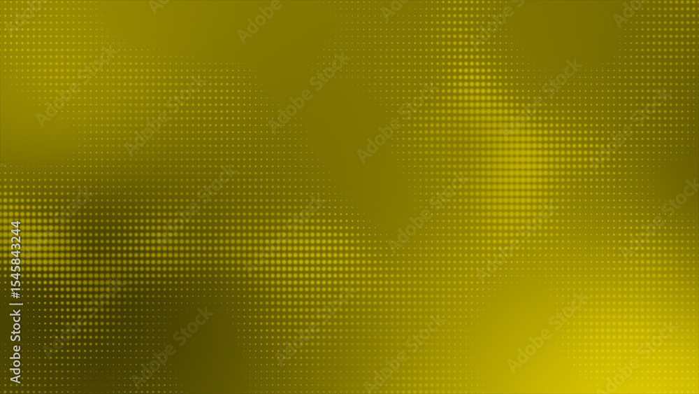 Poster simple and elegant yellow gradient abstract circular dots background, clean and bright background wi