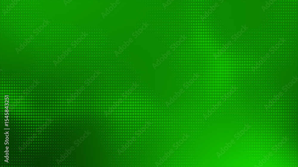 Poster simple and elegant green gradient abstract circular dots background, clean and bright background wit