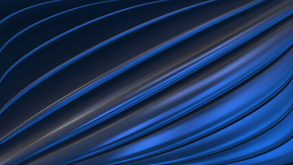 Hi-tech Royal blue color neon diagonal stripes technological background