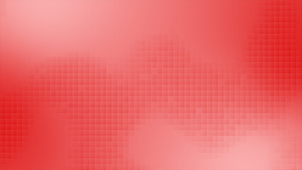 Red color hi-tech circular dots appearing and disappearing over futuristic looped geometrical...