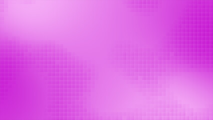 Pink color hi-tech circular dots appearing and disappearing over futuristic looped geometrical...