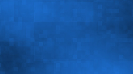 Royal blue color slow motion hi-tech geometrical background, box pattern looped futuristic background