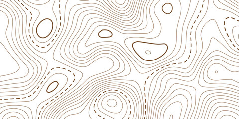 Abstract Topographic Pattern contour line map. Luxury gold abstract line art on transparent background image.