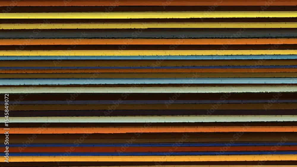 Poster abstract horizontal striped pattern design