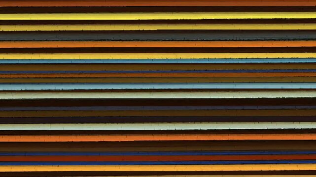 Abstract Horizontal Striped Pattern Design