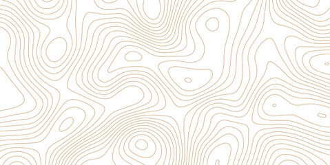Abstract Topographic Pattern contour line map. Luxury gold abstract line art on transparent background image.