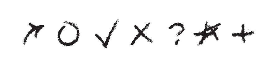 set of vector symbol	