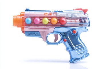 Toy Gun with Colorful Balls