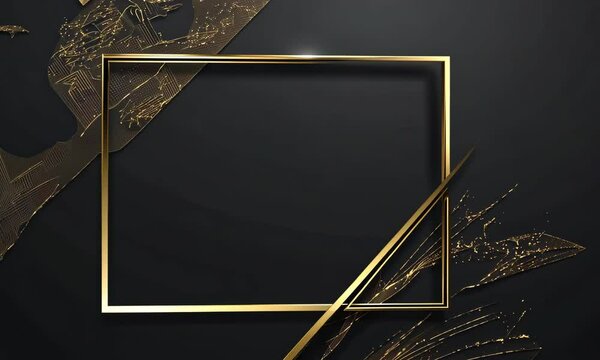 An isolated, blank, framed blackboard with chalk, perfect for school or menu messages 4k video