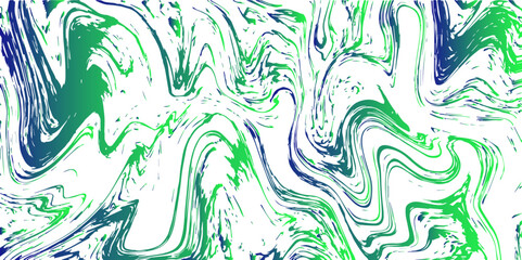 Abstract marbled texture background with swirling Green and Teal patterns. Fluid, organic motion with delicate wave distortions and ink with liquid or molten with dynamic, flowing appearance