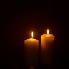 candles in the dark