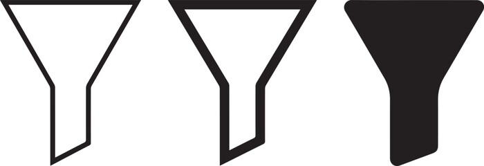  vector graphic, funnel shapes, geometric shapes, minimalist, industrial design
