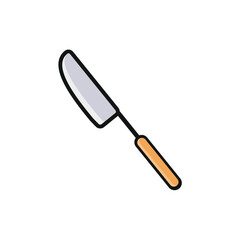  kitchen utensils icon set logo