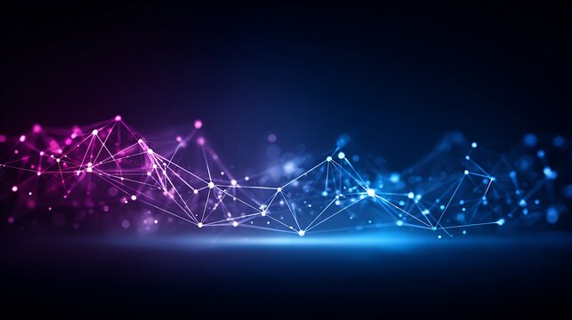 Abstract network connection digital data flow technology background - Powered by Adobe
