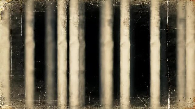 Vertical bars with an aged, textured, and dark background effect