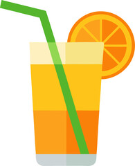 Fresh Orange Juice Icon