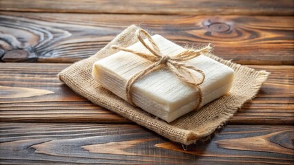 gift box on wooden background