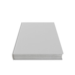 Blank book on transparent background, png