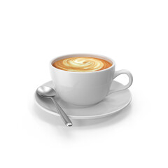 Latte Art: Coffee Cup, Cappuccino, Beverage transparent background png