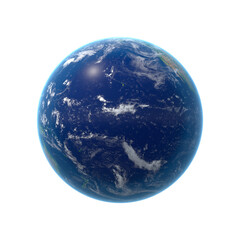 Blue Marble World Globe on transparent background,  png
