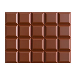 3D Realistic Chocolate Bar PNG Clipart