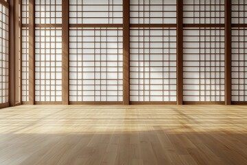 ultra HD picture of product backdrop in light japanese wood