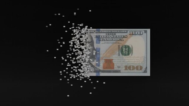 American dollar currency bank destroy value from inflation explosion loss crisis wealth problem loss tax falling interest money problem damage revised edition.