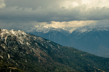 Fototapeta premium mountains in the mountains