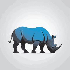 rhino vector illustration