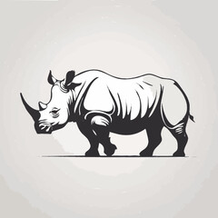 rhino vector illustration