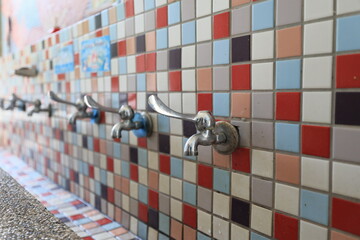 School water tap.
