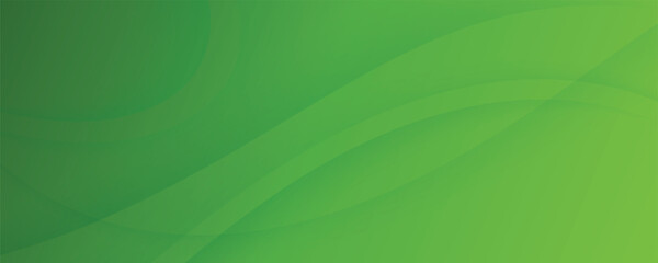 Abstract green wavy background.