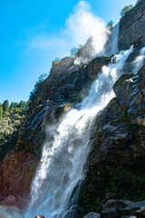 Fototapeta premium waterfall in the mountains