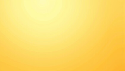 Soft yellow gradient background with warm light and smooth texture creates calm and cheerful atmosphere for design projects