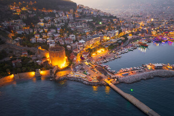 In the historic centre of Alanya