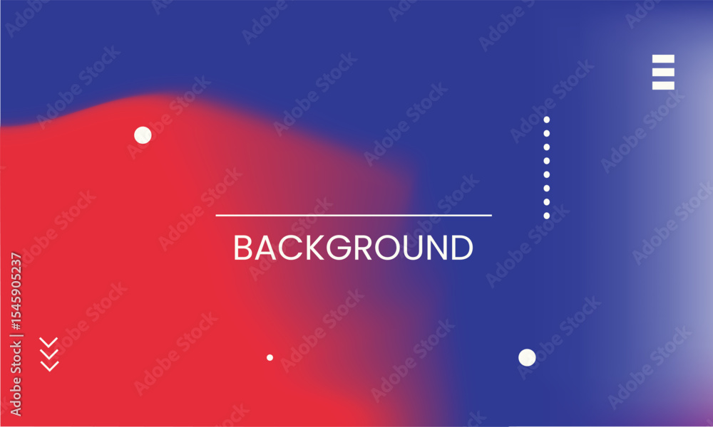 Poster vibrant red and blue gradient background for design projects featuring smooth color transitions and 