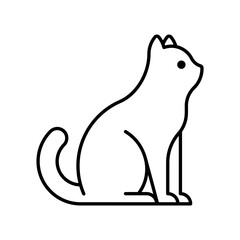 Cat Logo. Icon design. Template elements
