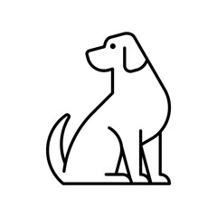 Dog Logo. Icon design. Template elements
