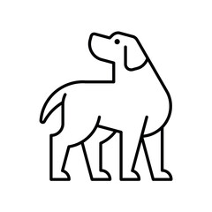 Dog Logo. Icon design. Template elements
