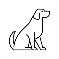 Dog Logo. Icon design. Template elements
