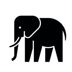 Elephant Logo. Icon design. Template elements
