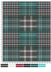 Check fabric textile pattern  texture for woven fabric