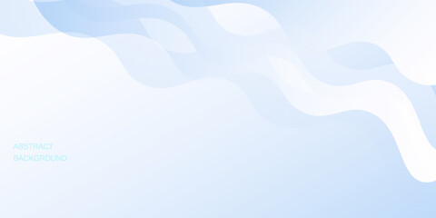 Minimalist banner background. Soft blue purple gradations. Wavy effect style. Mempis. Eps 10